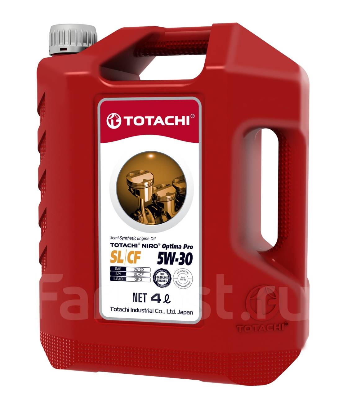 Totachi NIRO Optima PRO Synthetic 5W-30 SL/CF (синт) 4л пласт,  полусинтетическое, 4,00 л. CF, SL. Цена: 2 142₽ во Владивостоке