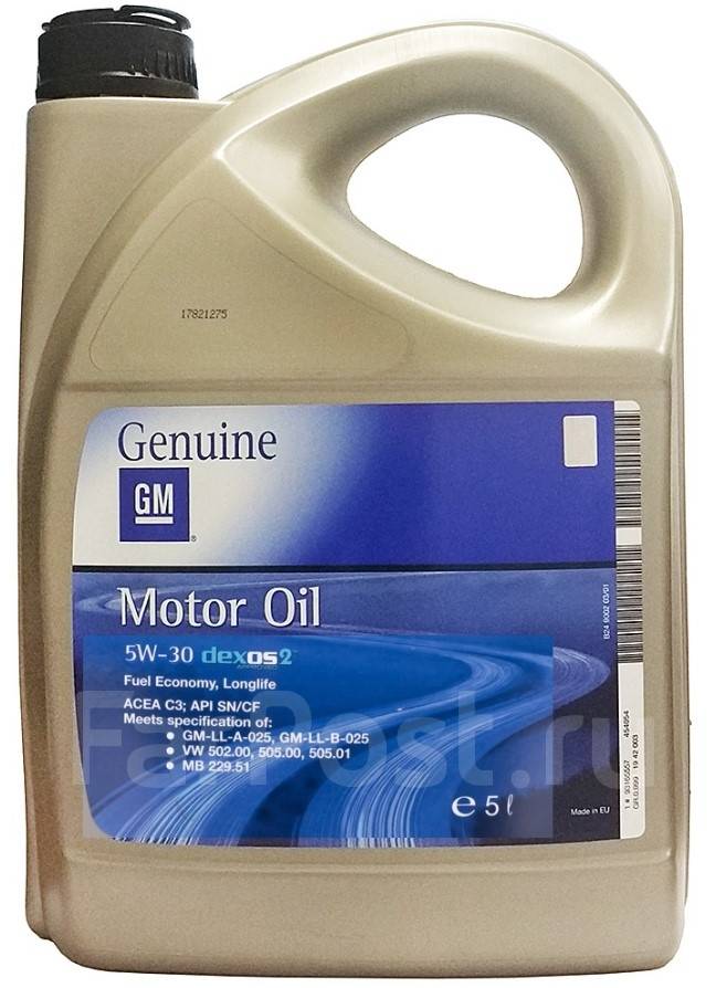 General Motors Dexos2: , 