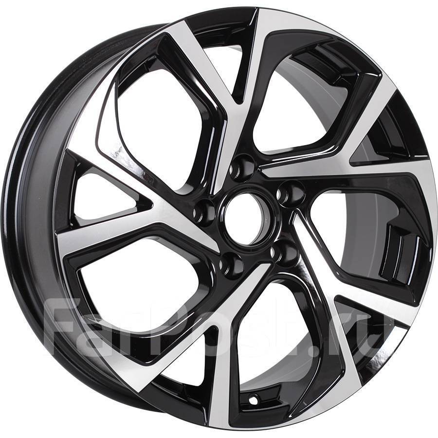 Литой диск X`trike RST R087 6.5x17/5*114.3 D60.1 ET35 BK/FP, 17