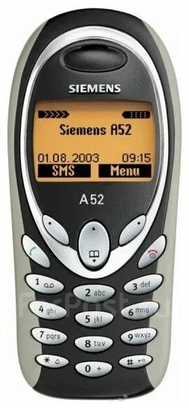 Siemens A52: ������, ��������������