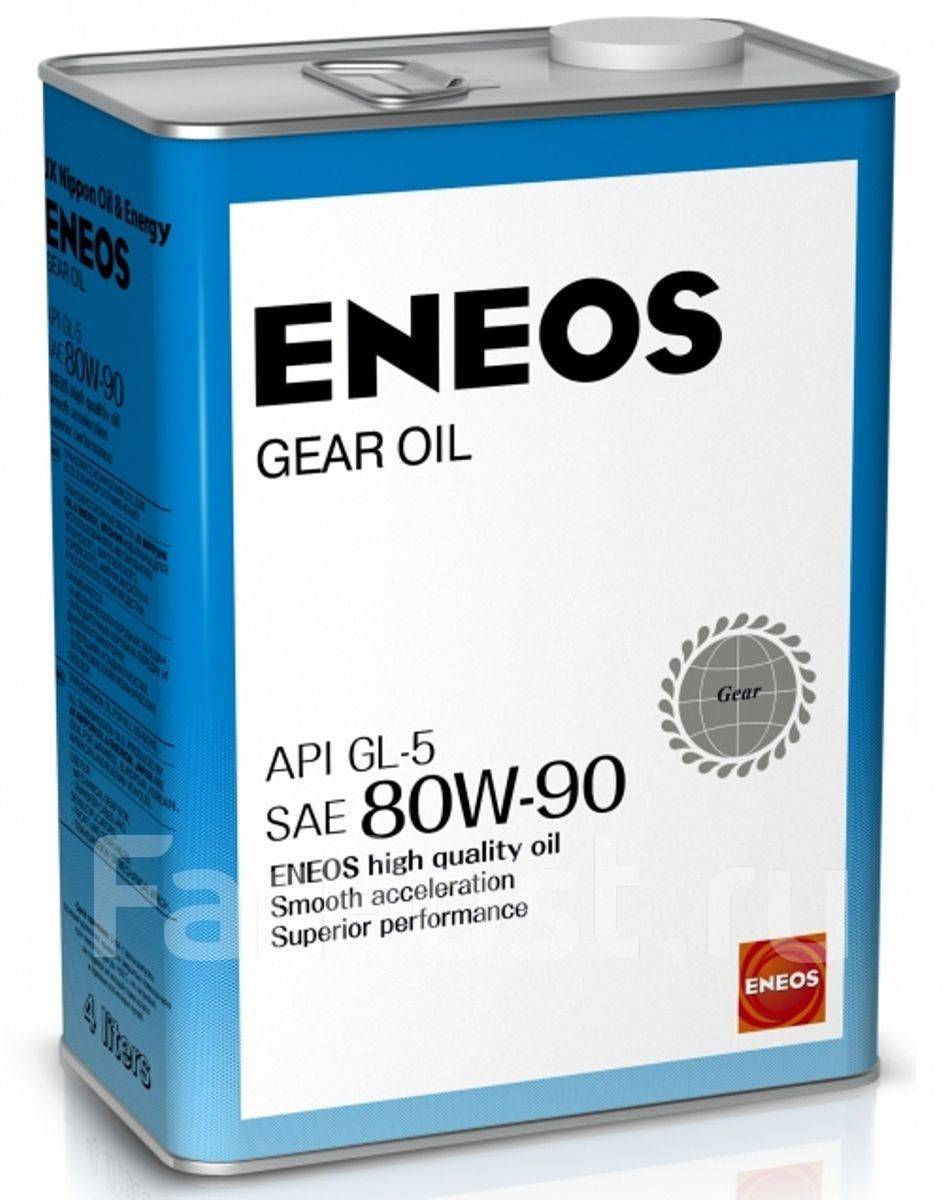 Синт. трансм. масло) 75W-90 GEAR GL-5 4л Eneos OIL1370, синтетическое, 4,00  л. мкпп, в наличии. Цена: 4 444₽ в Уссурийске