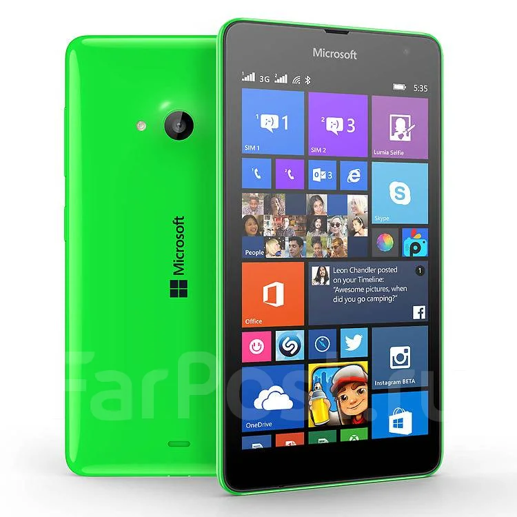 Microsoft Lumia 535: ������, ��������������