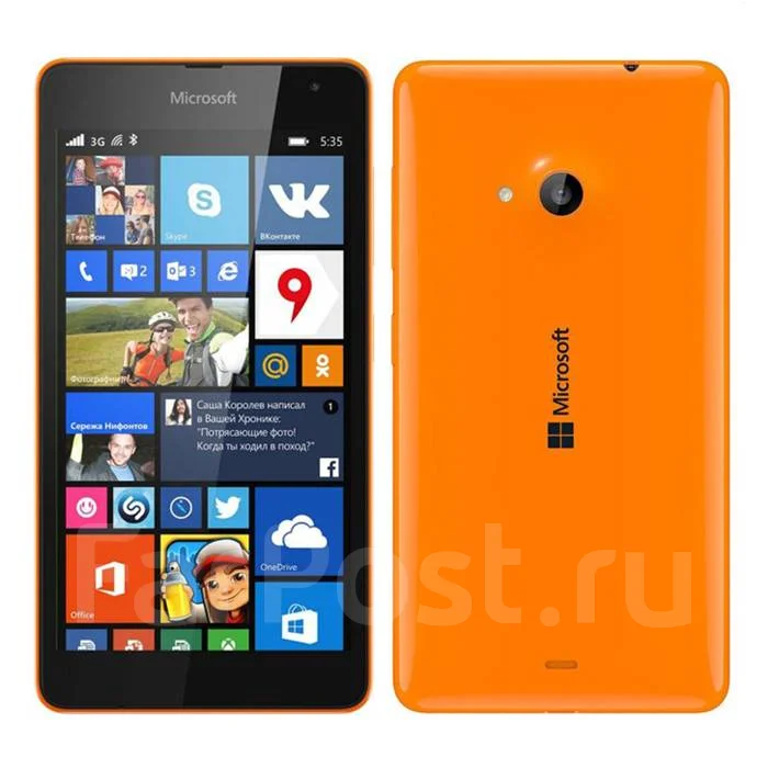 Microsoft Lumia 535: ������, ��������������