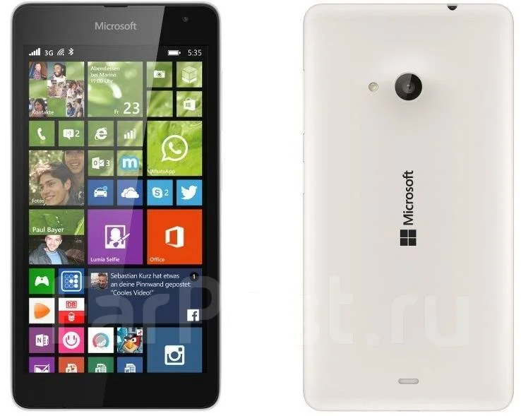 Microsoft Lumia 535: ������, ��������������