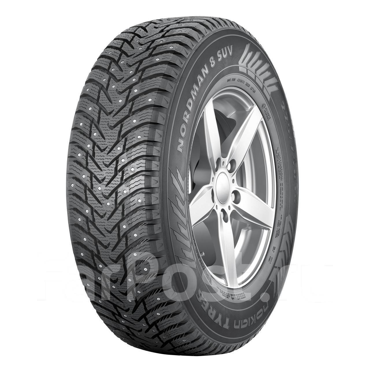 Автошина 215/65R16 102T TS82599 XL шип Nordman 8 SUV, 16