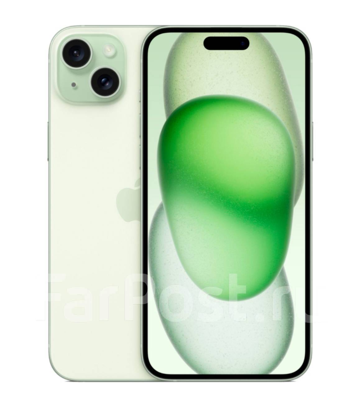 IPhone 15 Plus 256gb Зеленый green новый в Хабаровске, 6.70