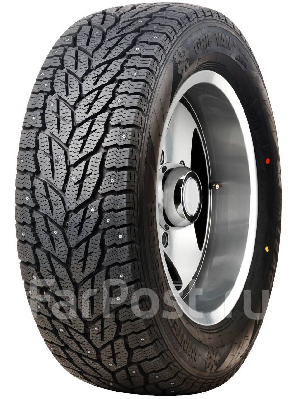 Автошина 205/75R16C Leao Winter Defender GRIP VAN 2 110/108R Шип (80  склад), 16