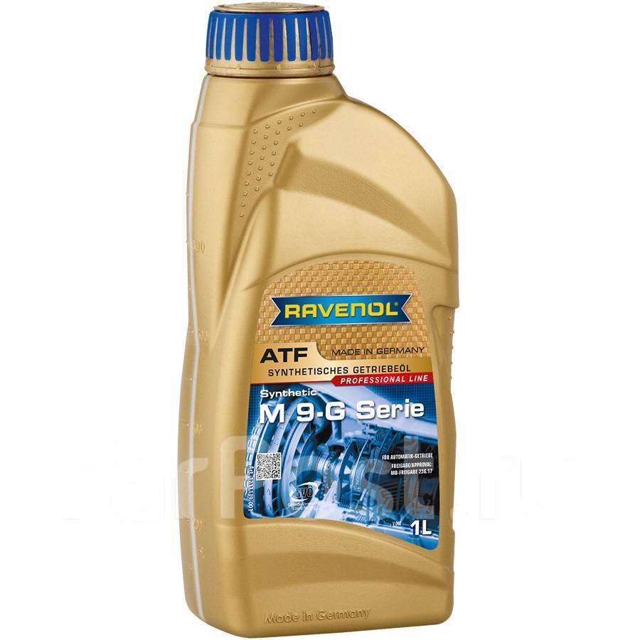 Трансмиссионное масло Ravenol ATF M 9-G Serie (4л) new Ravenol 121113900401999, синтетическое, 4,00 л. под заказ. Цена: 11 073₽ в Кургане