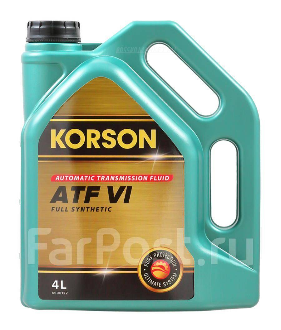 Масло трансмиссионное FULL Synthetic ATF VI 20 л Korson / KS00124,  синтетическое, 20,00 л. в наличии. Цена: 11 606₽ во Владивостоке