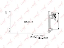 �������� VW Transporter V 03 2.0/3.2 ������������ LYNX RC0524 ����