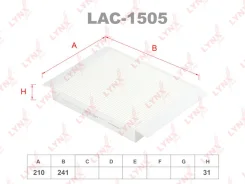 �������� ������ ��� OPEL Meriva LYNXauto LAC-1505 LAC1505 ����
