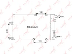 �������� ������������ LYNXauto RC0381 RC0381 ����