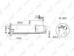 ������ ��������� LYNXauto [LF969M] LF969M ����