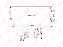 �������� ������������ ��� FIAT Ducato, Peugeot Boxer, Citroen Jumper LYNXauto RC-0184 RC0184 ����