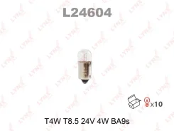 ����� T4W 24V BA9S HCV ��� MAN F, Scania P, G, R, T -, Iveco EuroCargo LYNXauto L24604 L24604 ����