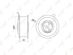 ����� �������� ����� ��� ��� Volkswagen GOLF, Volkswagen Passat, SEAT Cordoba LYNXauto PB-1003 PB1003 ����