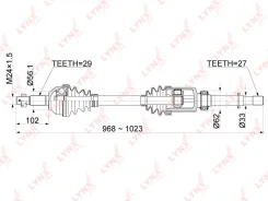������ � ����� | ����� ���� | LYNXauto CD1124 CD1124 ����