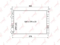 �������� ���������� � ����� MT ��� FIAT Palio LYNXauto RM-1134 RM1134 ����