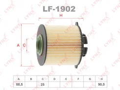 ������ ��������� �������� ��� OPEL Insignia, OPEL Astra, SAAB 9-3 LYNXauto LF-1902 LF1902 ����