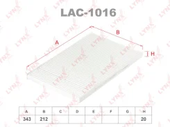 ������ ������ ��� AUDI A6 LYNXauto LAC-1016 LAC1016 ����