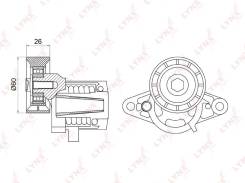 ���������� ����� ��������� ������������ ��� Renault Kangoo, Renault Laguna, Renault Megane LYNXauto PT-3037 PT3037 ����