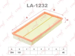 ��������� ������ ��� Mercedes-BENZ A-Class A, Mercedes-BENZ B-Class B LYNXauto LA-1232 LA1232 ����