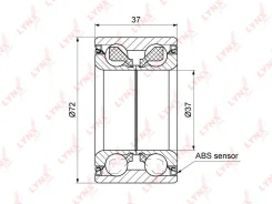 ��������� ������� ������ �������� ������ ����� LADA Largus XRAY ��� FIAT Punto /, FIAT Panda, FIAT Doblo LYNXauto WB-1284 WB1284 ����