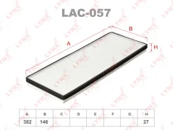 ������ ������ ��� AUDI A4, Volkswagen Passat, AUDI 80 LYNXauto LAC-057 LAC057 ����