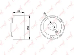����� �������� ����� ��� ��� FIAT Punto /, FIAT Panda, FIAT Doblo LYNXauto PB-1240 PB1240 ����