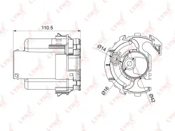 ������ ��������� LYNXauto [LF1066M] LF1066M ����