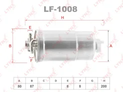 ��������� ������ ��� Volkswagen GOLF, AUDI A4, Volkswagen LT LYNXauto LF-1008 LF1008 ����