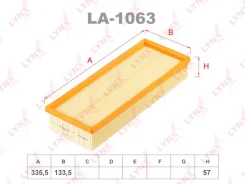 ��������� ������ ��� AUDI 80, AUDI 90, Volkswagen Transporter III LYNXauto LA-1063 LA1063 ����