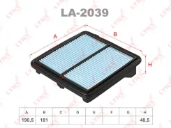 ��������� ������ ��� Honda Civic VIII LYNXauto LA-2039 LA2039 ����