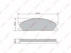 ������� ��������� �������� �������� ��� Nissan Urvan, Nissan PICK UP, Nissan Vanette LYNXauto BD-5733 BD5733 ����