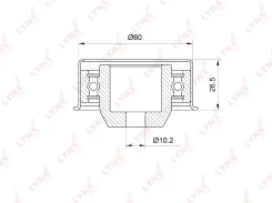 ����� �������� ����� ��� LYNXauto PB3015 PB3015 ����