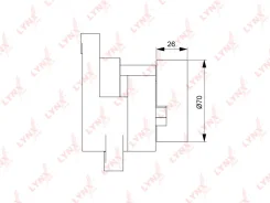 ���������� ����� ��������� ������������ ��� BMW 3, BMW 5, BMW Z3 LYNXauto PT-3285 PT3285 ����