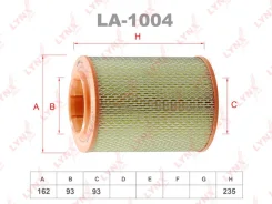 ��������� ������ ��� Volkswagen Transporter IV LYNXauto LA-1004 LA1004 ����