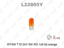 ����� WY5W 24V W2.1X9.5D Orange LYNXauto L22805Y L22805Y ����