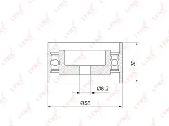 ����� �������� ����� ��� ��� Honda Elysion, Honda Pilot, Honda Accord LYNXauto PB-1310 PB1310 ����