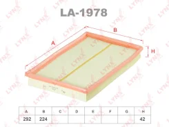 ��������� ������ ��� OPEL Astra G, OPEL Zafira, Subaru Traviq 00-05 LYNXauto LA-1978 LA1978 ����