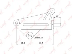 ���������� ����� ��� ��� AUDI A4, AUDI A6, Volkswagen Passat LYNXauto PT-1003 PT1003 ����