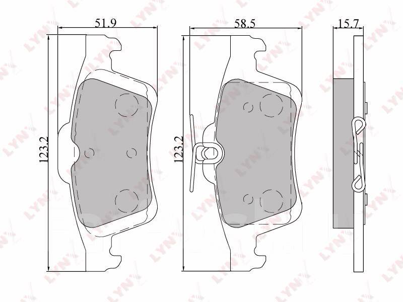       Mazda Axela, 3, 5, Premacy (G023868) BD5901 LYNXauto BD5901 