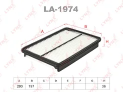 ��������� ������ ��� Hyundai Santa FE, KIA Sorento II, Hyundai Grand Santa LYNXauto LA-1974 LA1974 ����