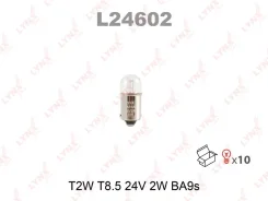 ����� T2W 24V BA9S HCV LYNXauto L24602 L24602 ����
