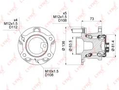 ������� ������ ��� ����/��� LYNXauto [WH1014] WH1014 ����