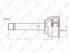 ���� �������� ����� ����/��� LYNXauto [CO7526] CO7526 ����