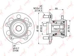 ������� ������ ��� ����/��� LYNXauto [WH1076] WH1076 ����