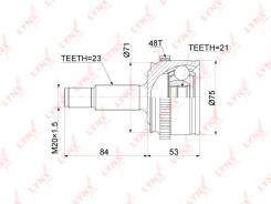 ���� �������� ����� ����/��� LADA Vesta GFL/XRAY LYNXauto [CO3926A] CO3926A ����