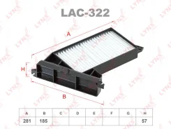 ������ ������ ��� Mitsubishi Galant LYNXauto LAC-322 LAC322 ����