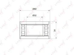 ����� �������� ����� ��� LYNXauto PB1057 PB1057 ����